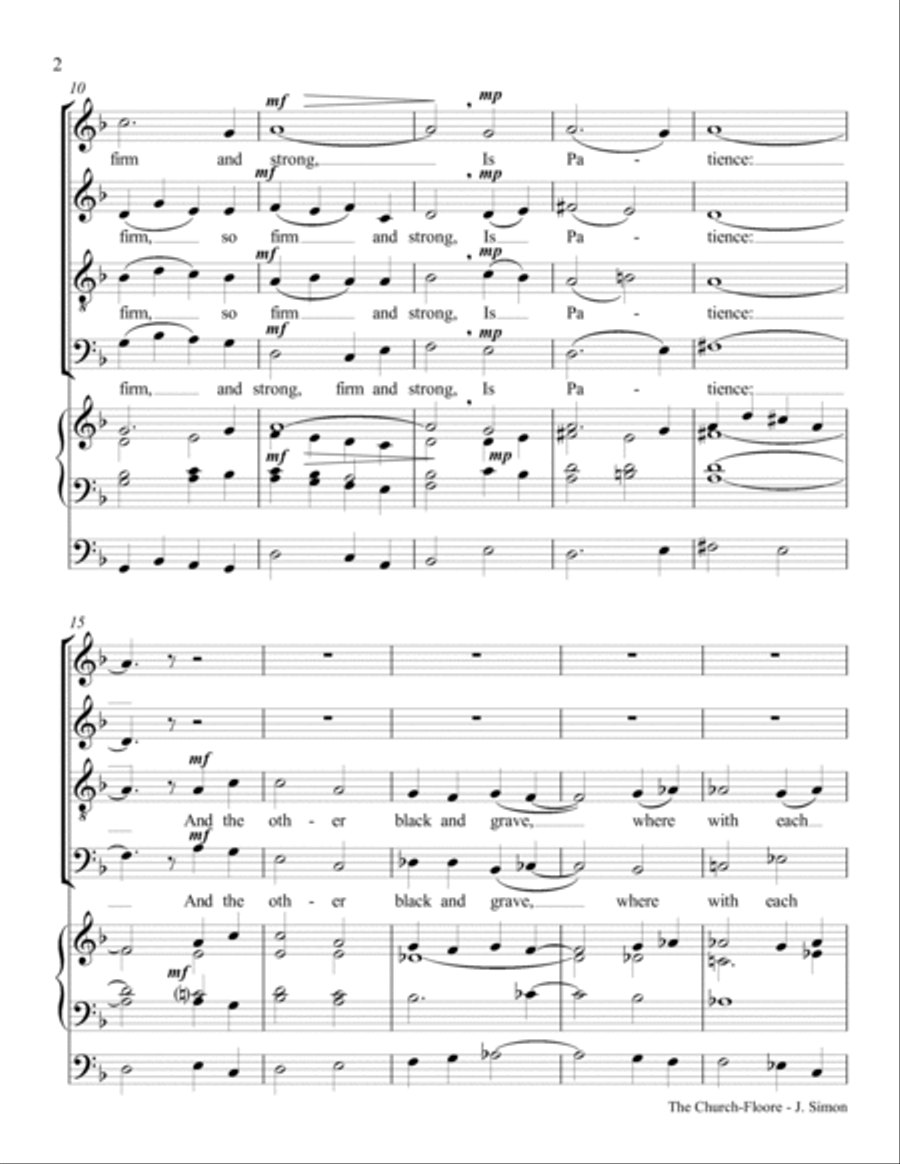 The Church-Floore 4-Part scores gallery preview page 2