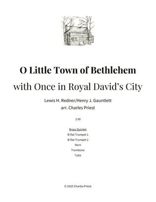 O Little Town of Bethlehem (with Once in Royal David's City)