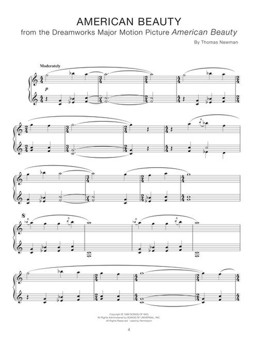 Contemporary Piano Masters – 2nd Edition Piano Solo scores gallery preview page 5