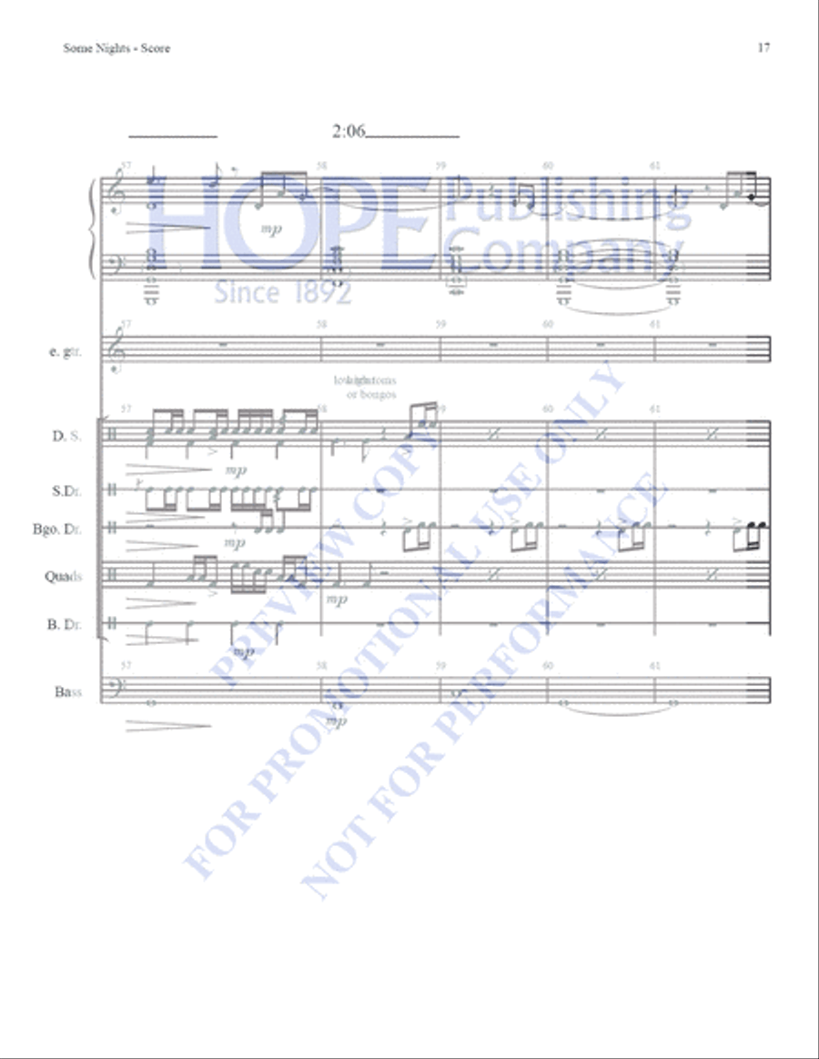 Some Nights Some Nights 5-Octaves scores gallery preview page 19
