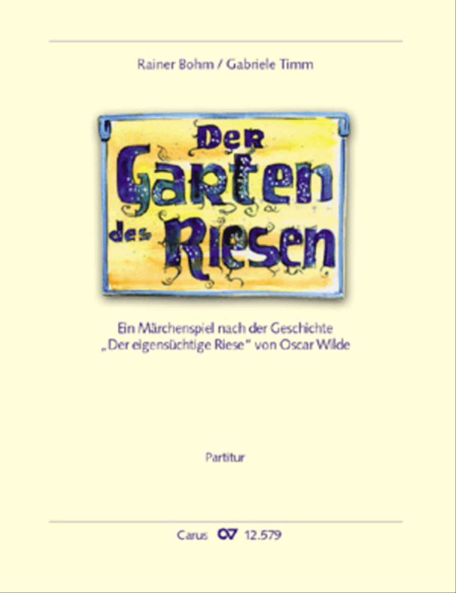 Der Garten des Riesen Children's Choir scores gallery preview page 1