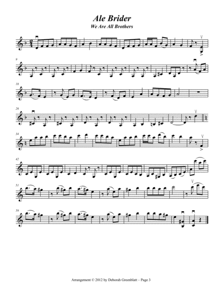 Klezmer Trios for Strings - Violin B