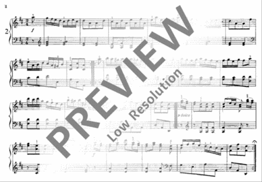 20 English Dances Piano Solo scores gallery preview page 5