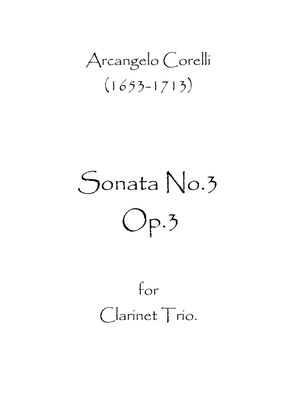 Book cover for Sonata No.3 Op.3