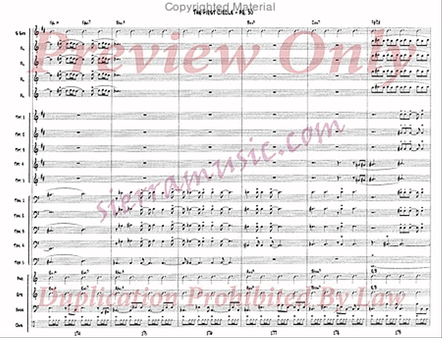 The First Circle Big Band scores gallery preview page 31
