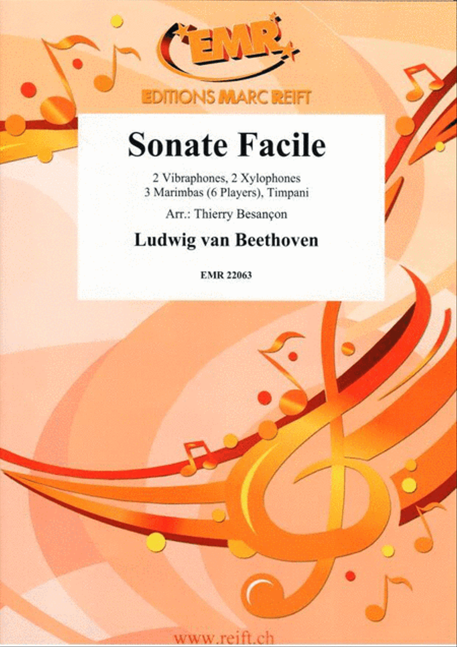 Sonate Facile Sonate Facile Percussion Ensemble scores gallery preview page 1