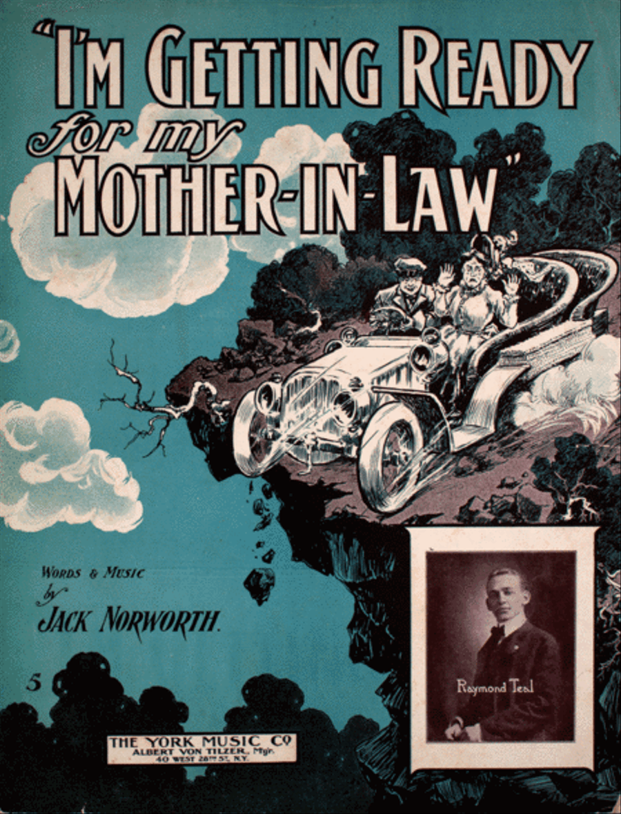 I'm Getting Ready For My Mother-In-Law Voice Solo scores gallery preview page 1