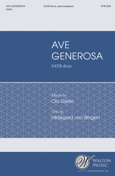 Ave Generosa (SATB) image number null