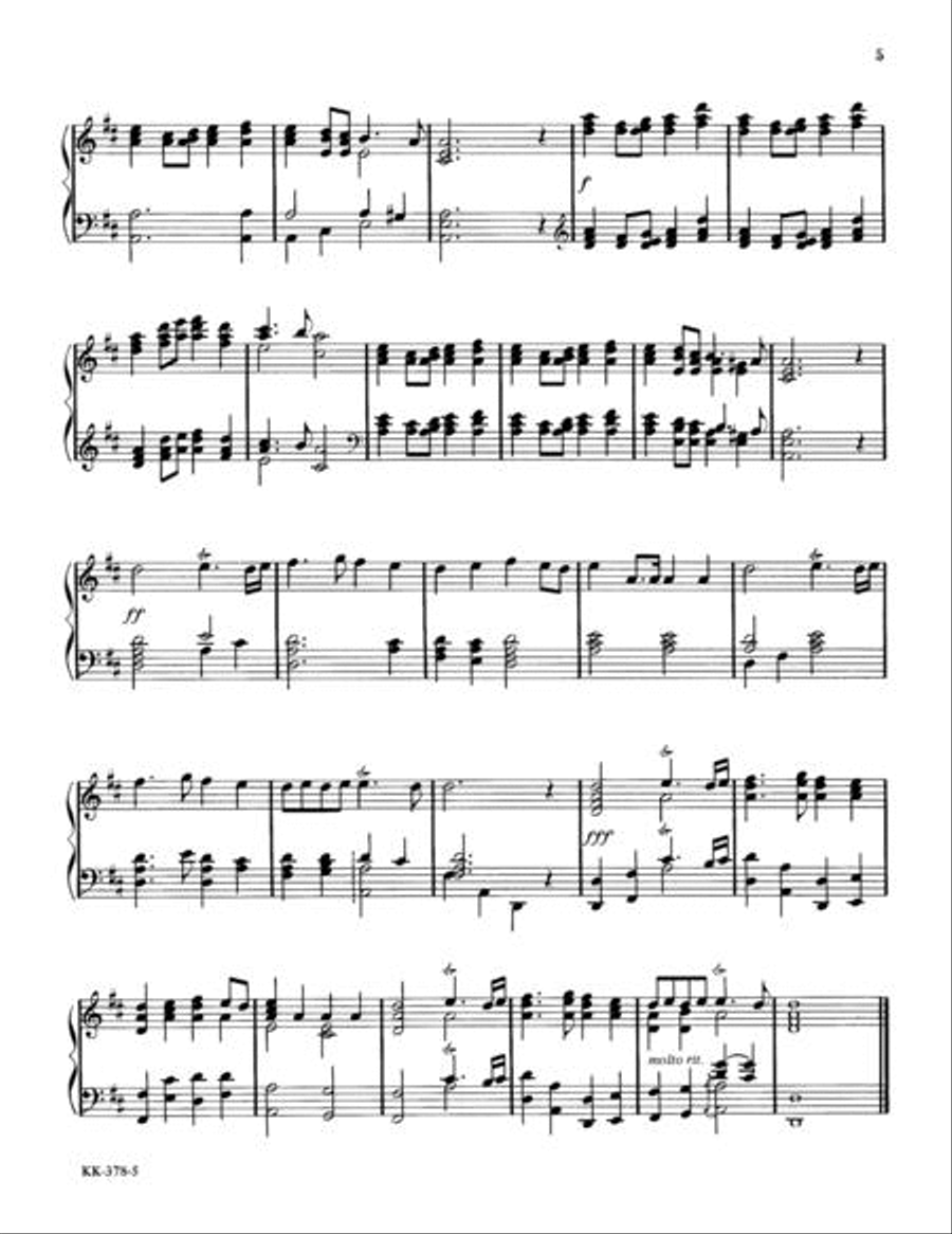 Wedding Classics for Piano Piano Solo scores gallery preview page 6