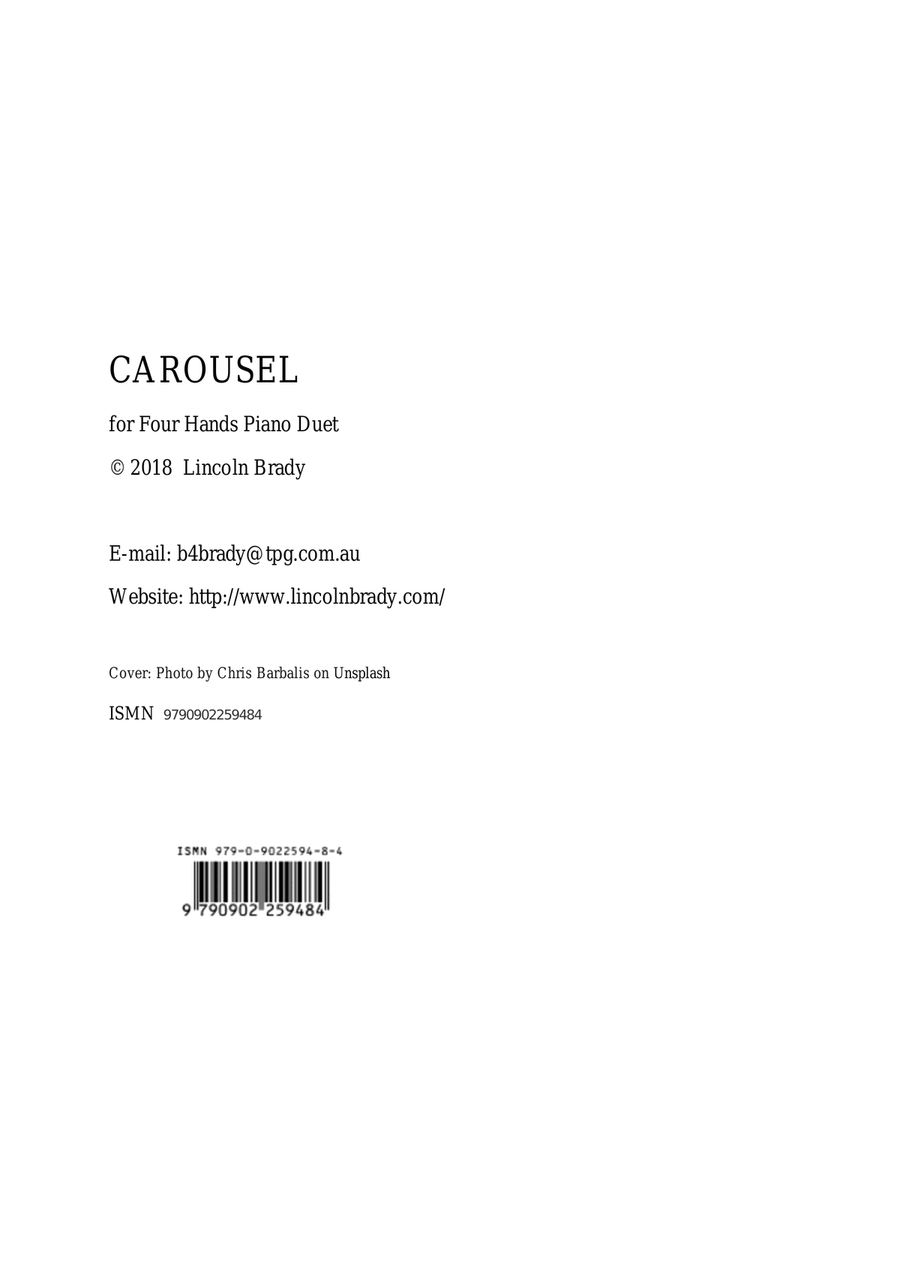 CAROUSEL - Four Hands Piano Duet Piano Method scores gallery preview page 2