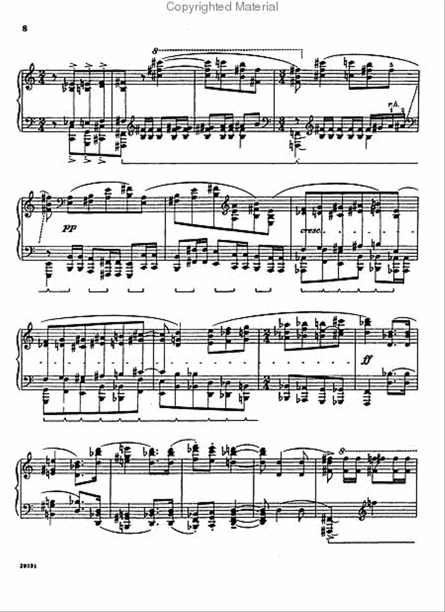 3 Preludes 3 Preludes Piano Solo scores gallery preview page 5