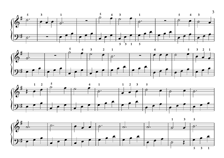Perfect Piano, Vocal scores gallery preview page 3