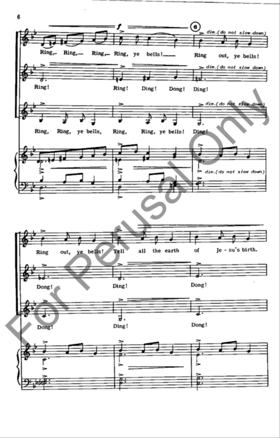 Ukranian Bell Carol SSA scores gallery preview page 6