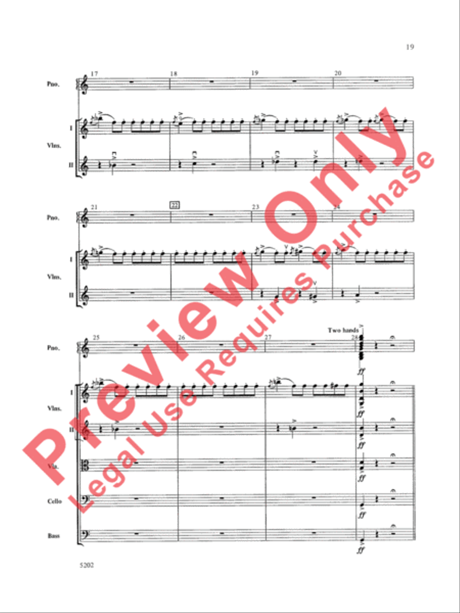 Carnival of the Animals Carnival of the Animals String Orchestra scores gallery preview page 20