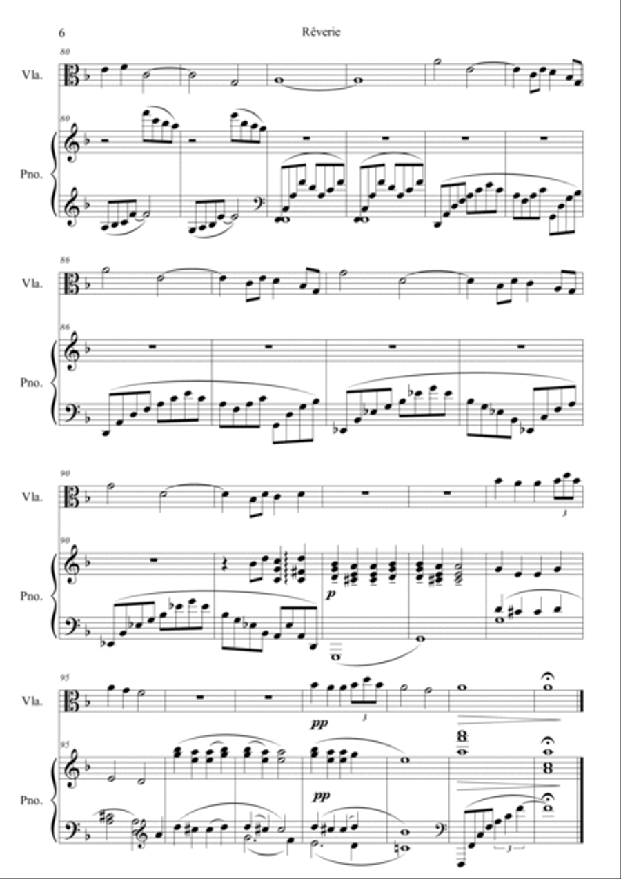 Reverie Viola scores gallery preview page 6