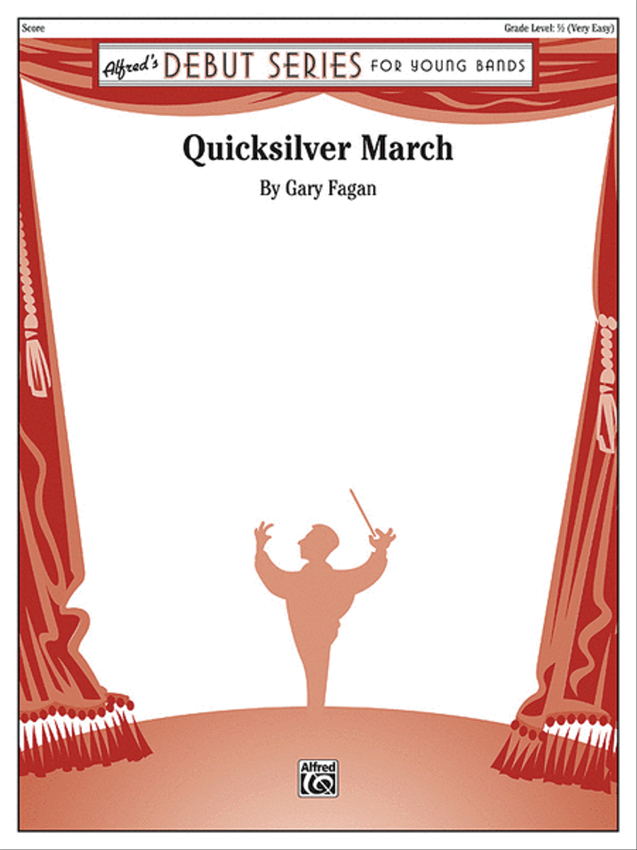 Quicksilver March Concert Band scores gallery preview page 1