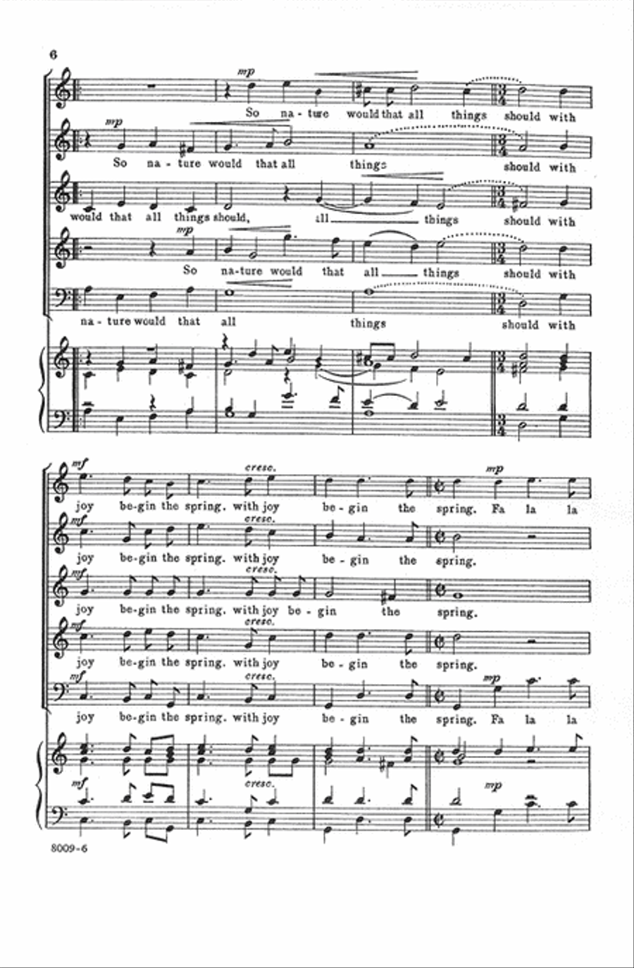 In Pride of May SSATB scores gallery preview page 6