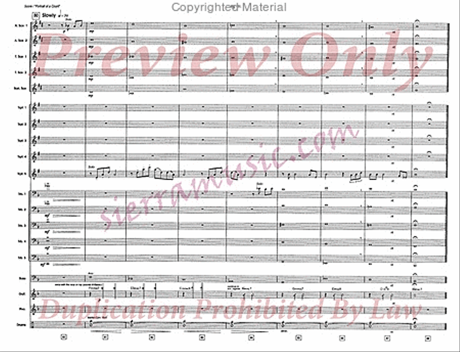 Portrait Of A Count Portrait Of A Count Jazz Ensemble scores gallery preview page 12