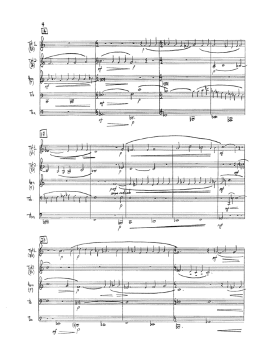 Adagio (Adagio For Strings) - Full Score String Orchestra scores gallery preview page 2