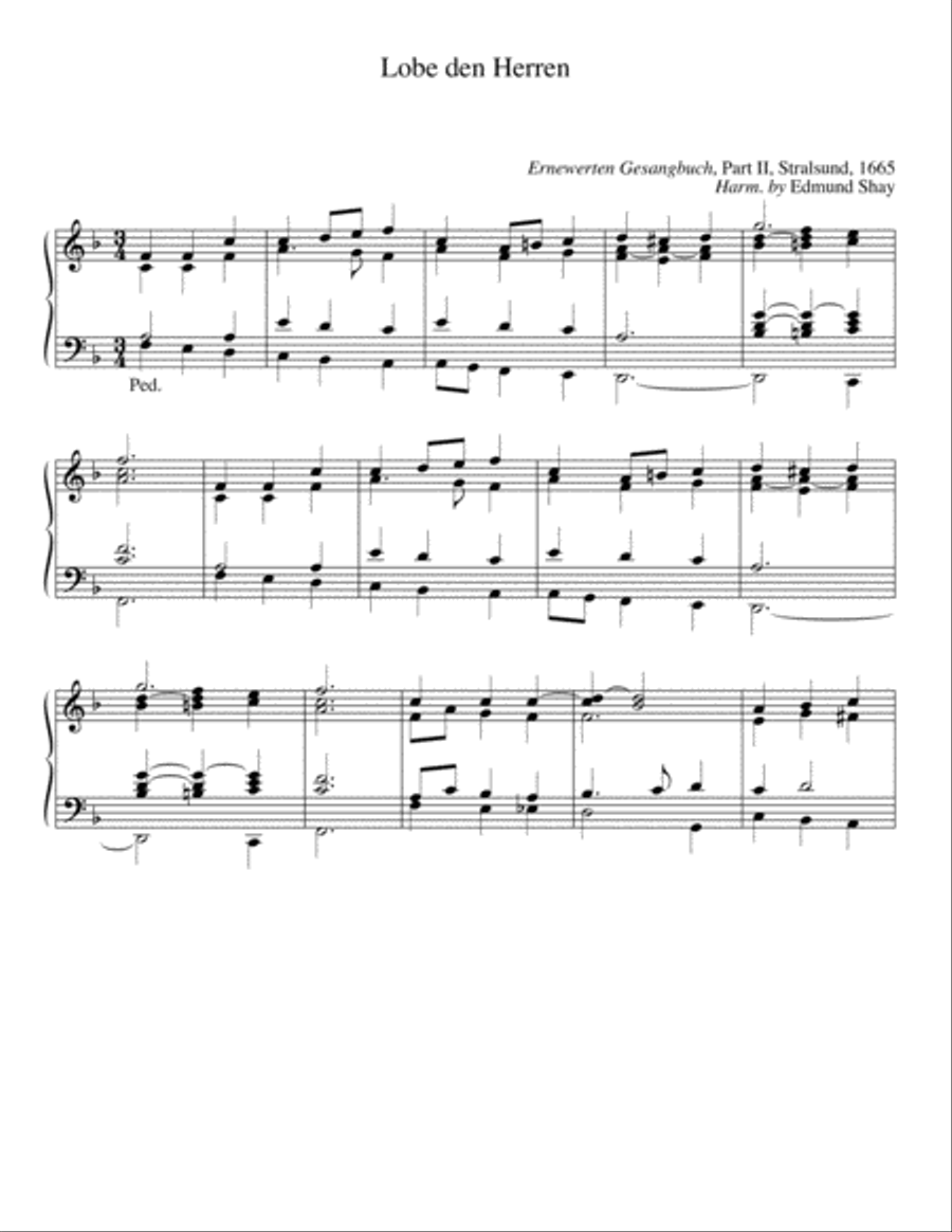 Hymn Harmonizations, Set 5 Organ scores gallery preview page 8