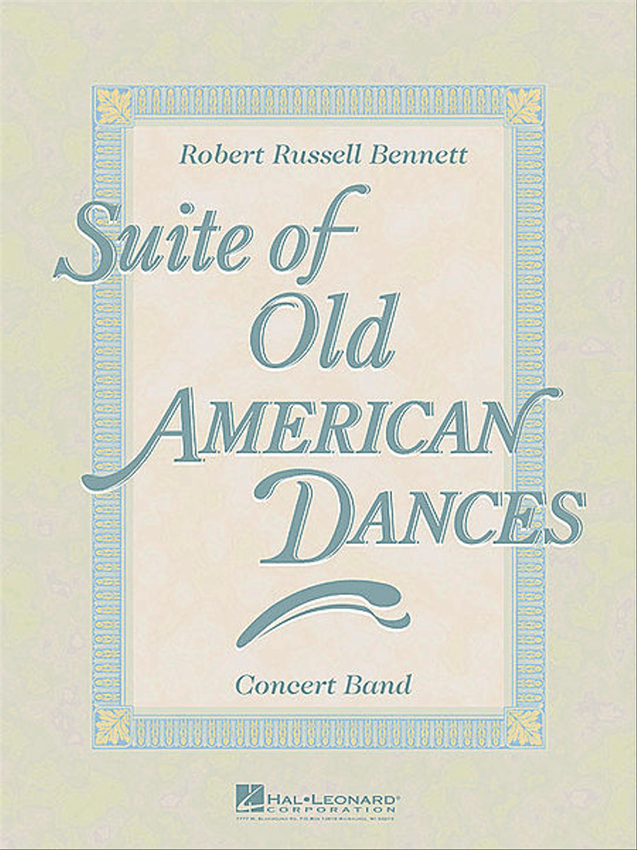 Suite of Old American Dances (Deluxe Edition) Concert Band scores gallery preview page 1