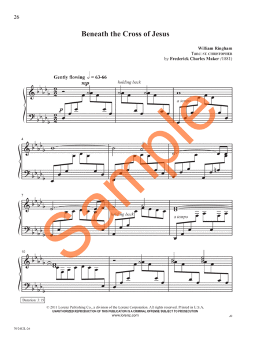 The Church Pianist's Library, Vol. 32 Piano Solo scores gallery preview page 17