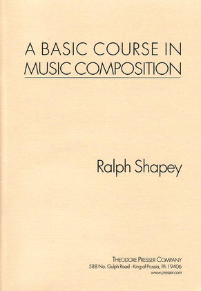 Book cover for A Basic Course in Music Composition