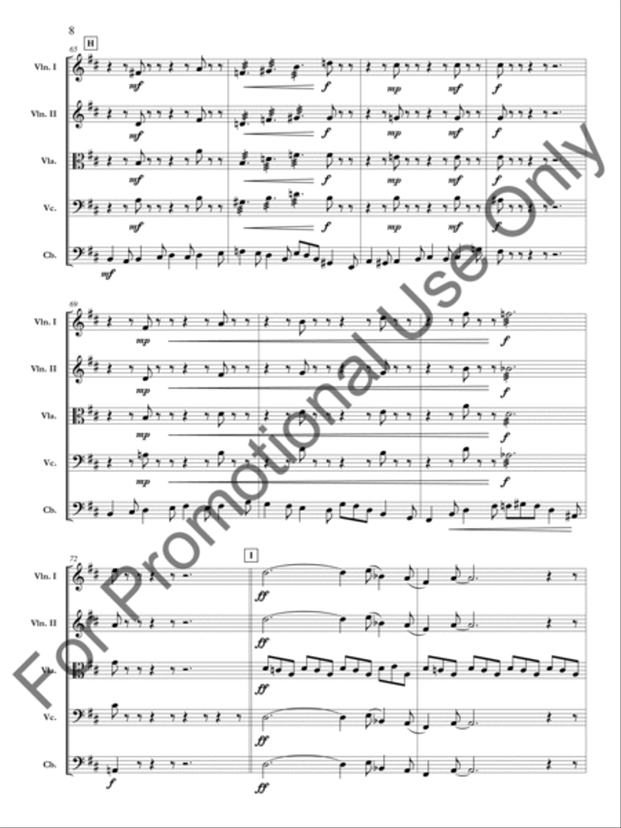 Basses Covered Basses Covered Orchestra scores gallery preview page 9