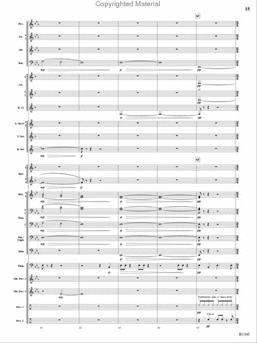 Fanfare and Jubilation Concert Band scores gallery preview page 14