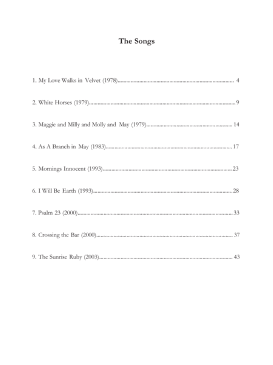 Collected Songs Collected Songs Medium Voice scores gallery preview page 22