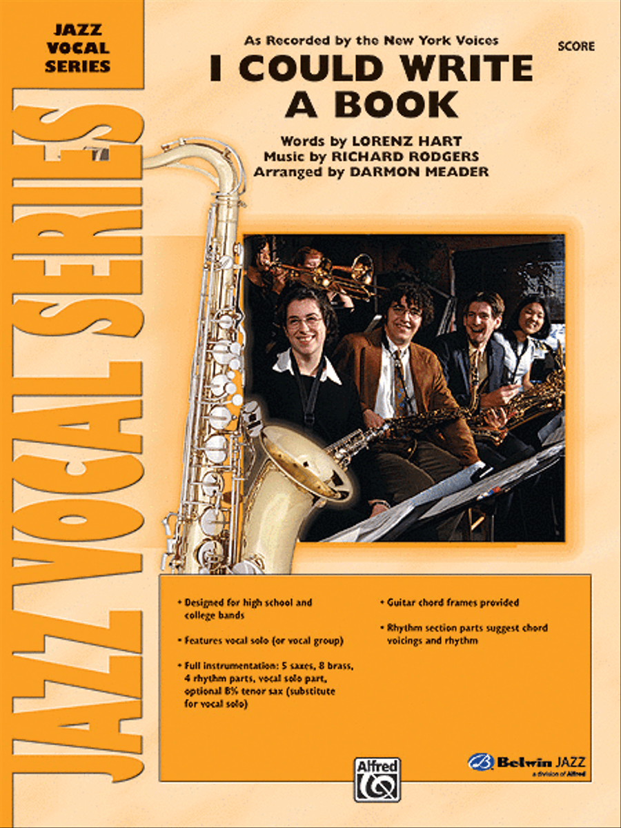 I Could Write a Book Jazz Ensemble scores gallery preview page 1
