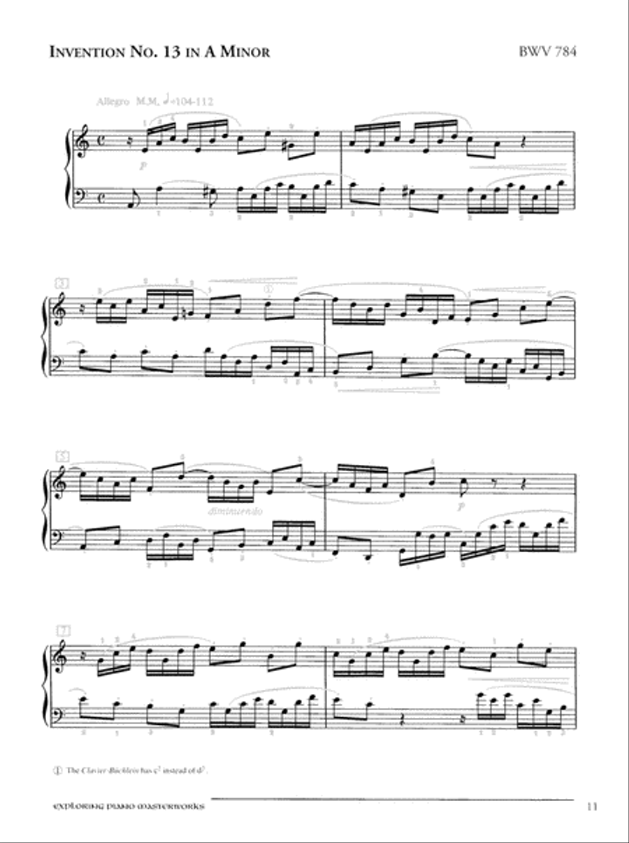 Exploring Piano Masterworks Piano Solo scores gallery preview page 11