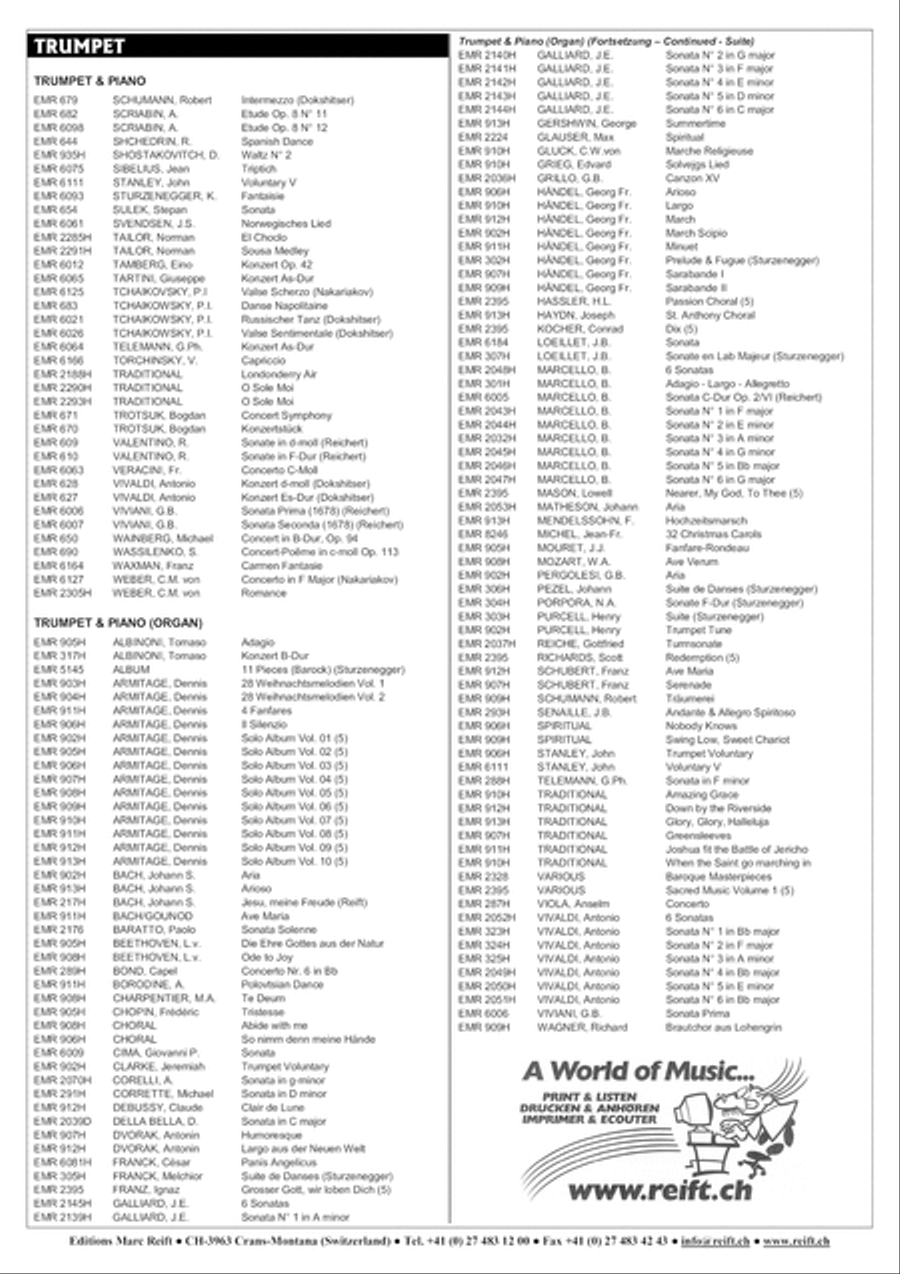 Royal Trumpet Music Royal Trumpet Music Trumpet Trio scores gallery preview page 6