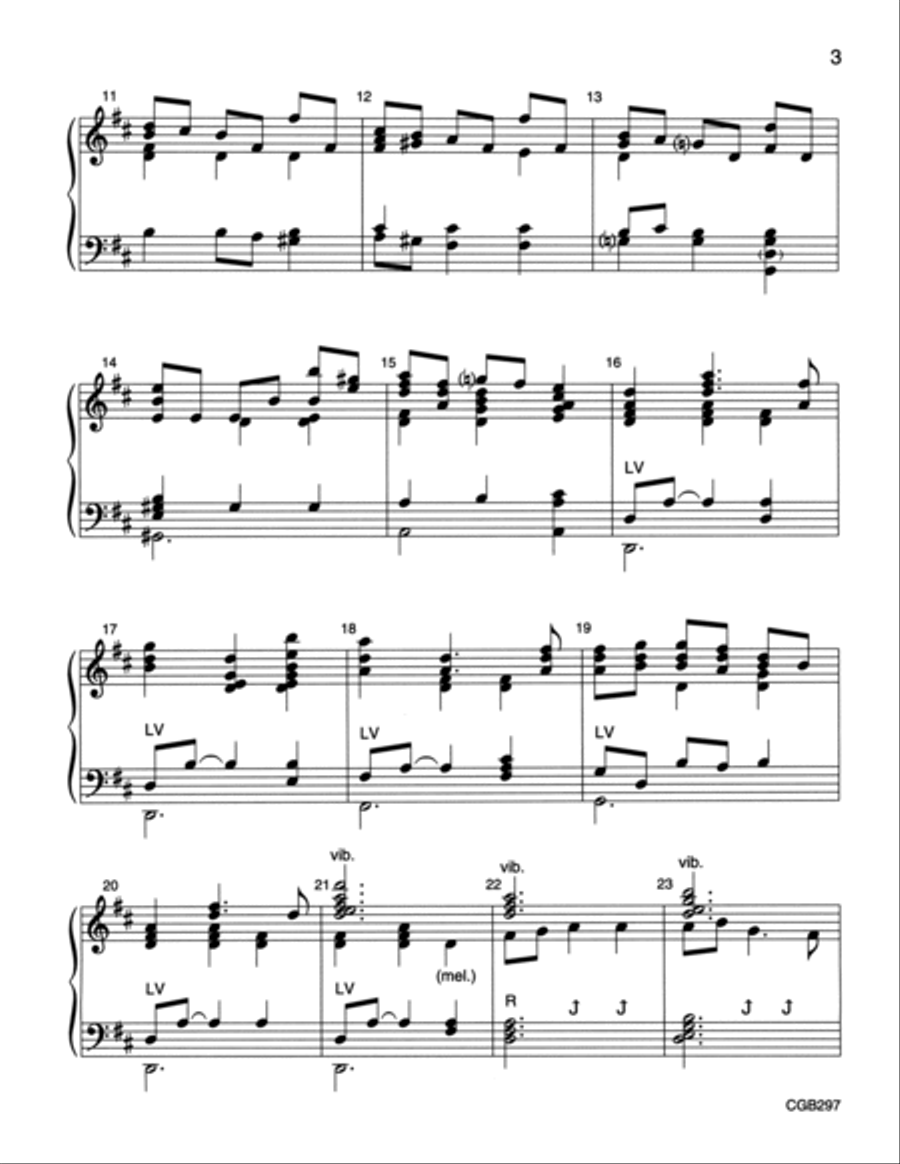 Come Teach Us Spirit of Our God Handbell Choir scores gallery preview page 3
