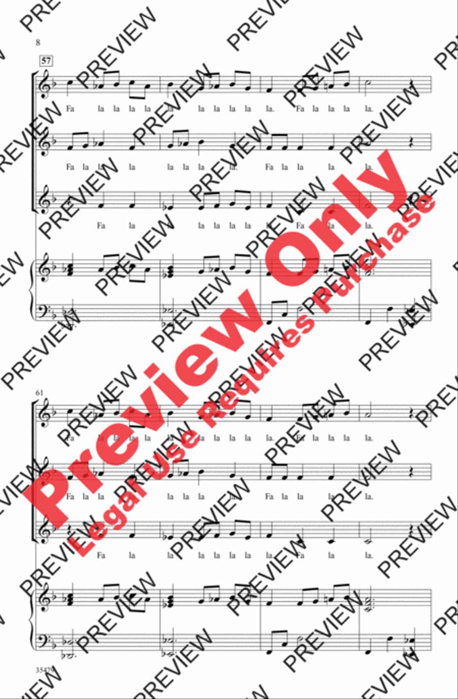 Love Is the Gift the Season Brings Women's Choir scores gallery preview page 7