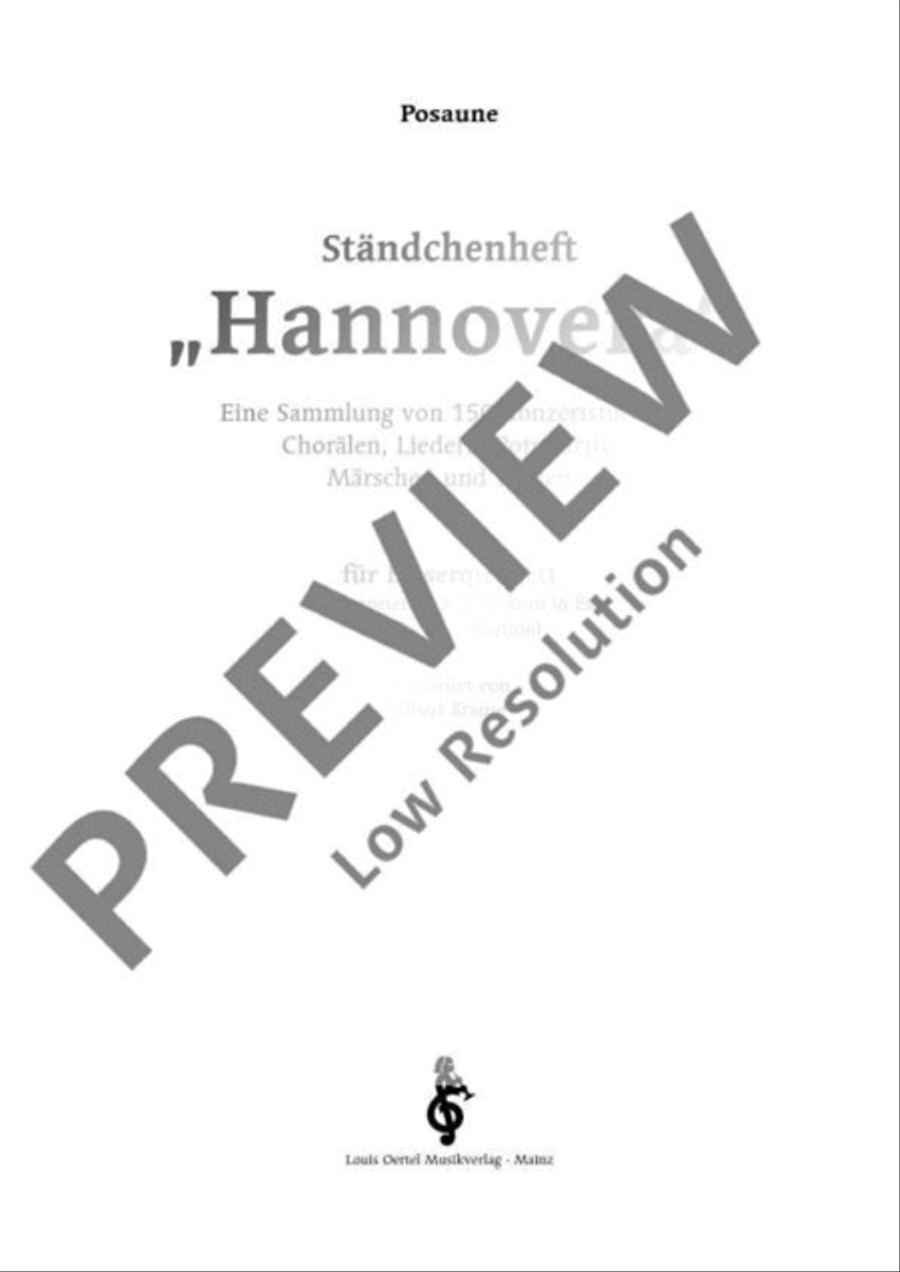 Hannovera Trombone scores gallery preview page 2