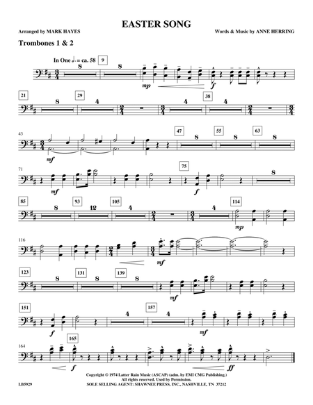 Easter Song - Trombone 1 & 2