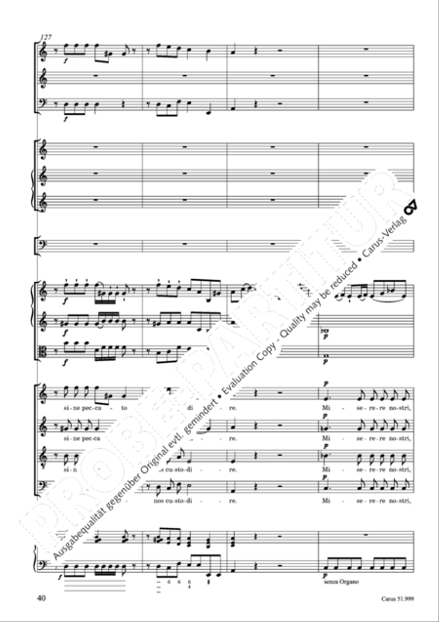 Te Deum Te Deum 4-Part scores gallery preview page 41