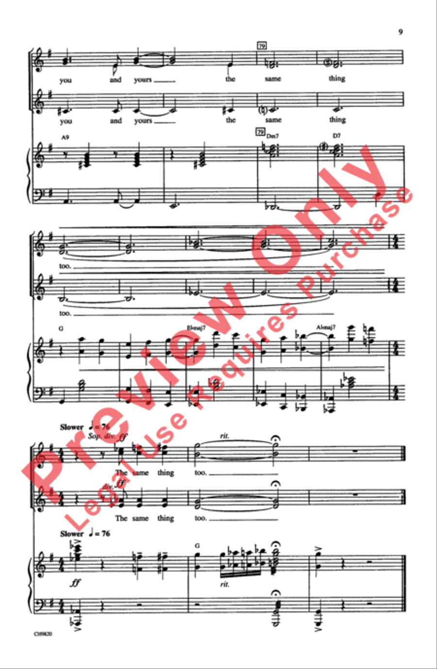 The Christmas Waltz The Christmas Waltz Women's Choir scores gallery preview page 8