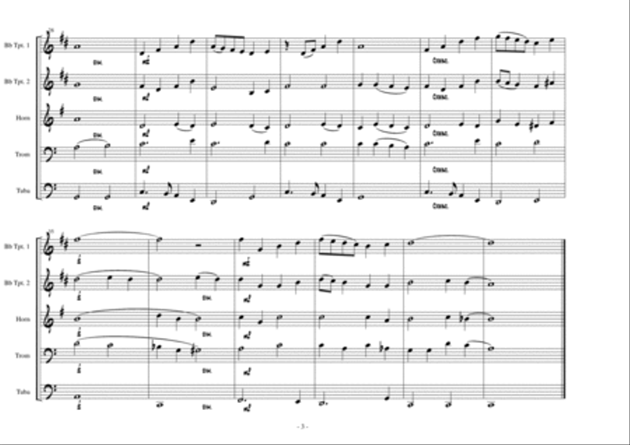 Have Yourself A Merry Little Christmas Have Yourself A Merry Little Christmas Brass Ensemble scores gallery preview page 4