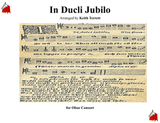 Book cover for In Dulce Jubilo for Oboe Consort