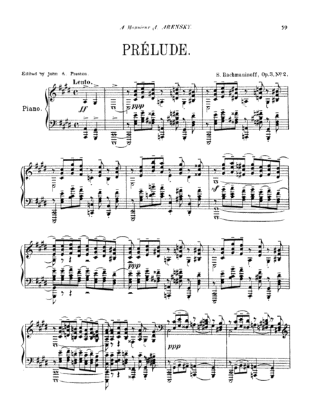 Rachmaninoff: Fourteen Preludes