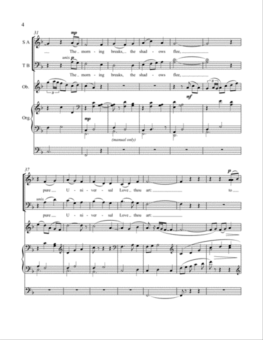 Thy Name is Love Thy Name is Love 4-Part scores gallery preview page 4