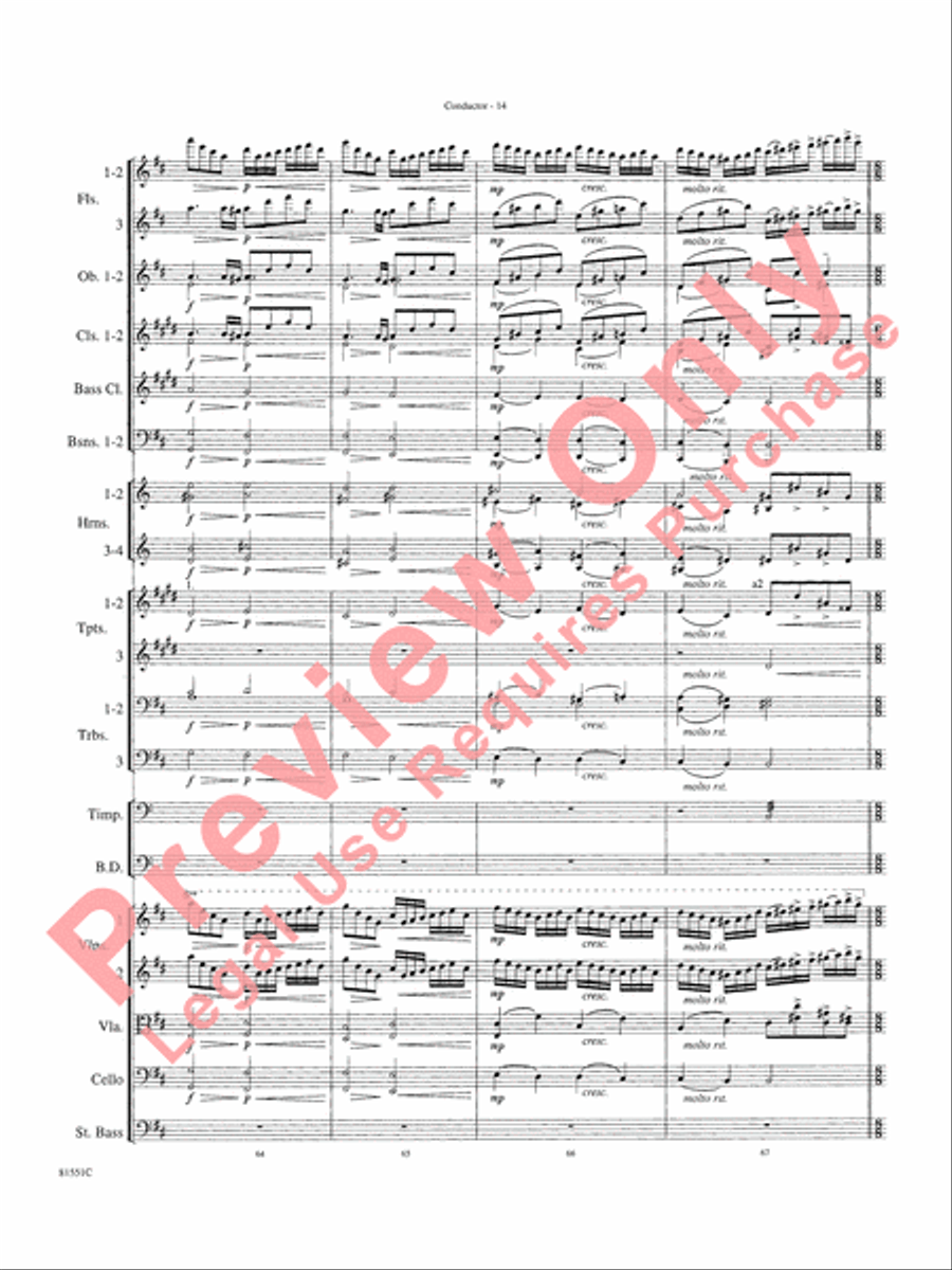 Toccata Full Orchestra scores gallery preview page 17