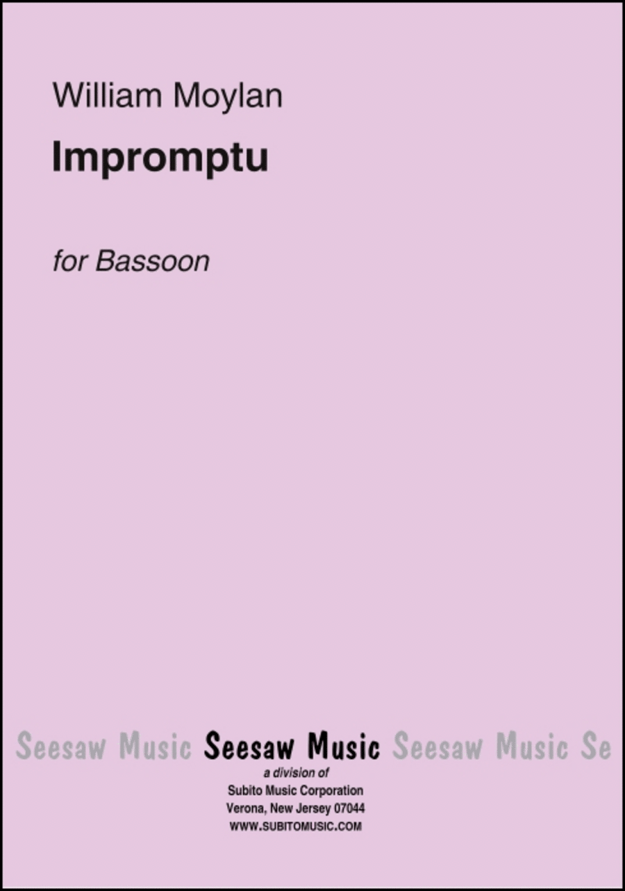 Impromptu Impromptu Bassoon Solo scores gallery preview page 1