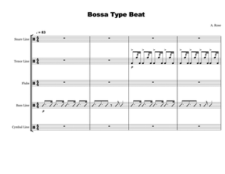 Bossa Type Beat (Street Cadence)