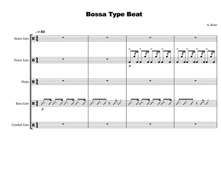 Bossa Type Beat (Street Cadence) image number null