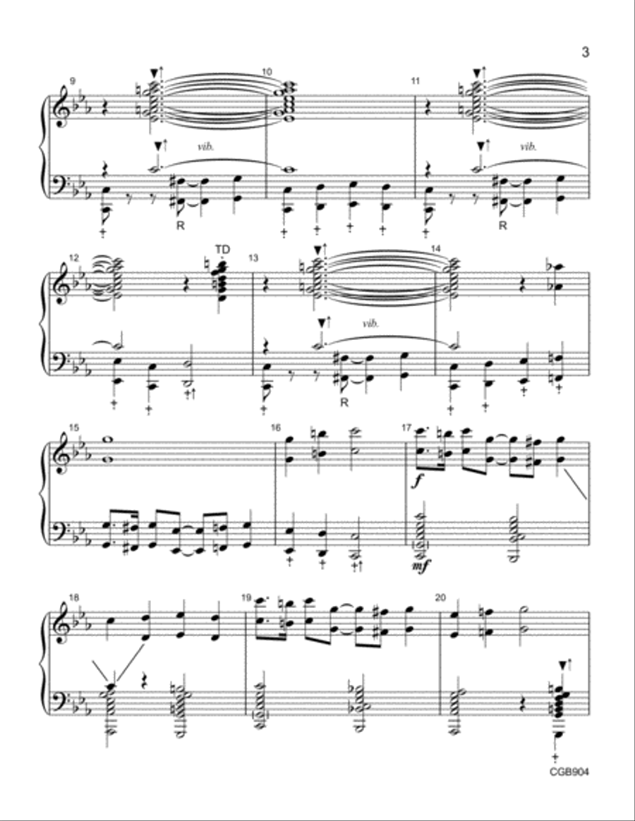 Ring, Zing, Swing! Ring, Zing, Swing! Handbell Choir scores gallery preview page 3