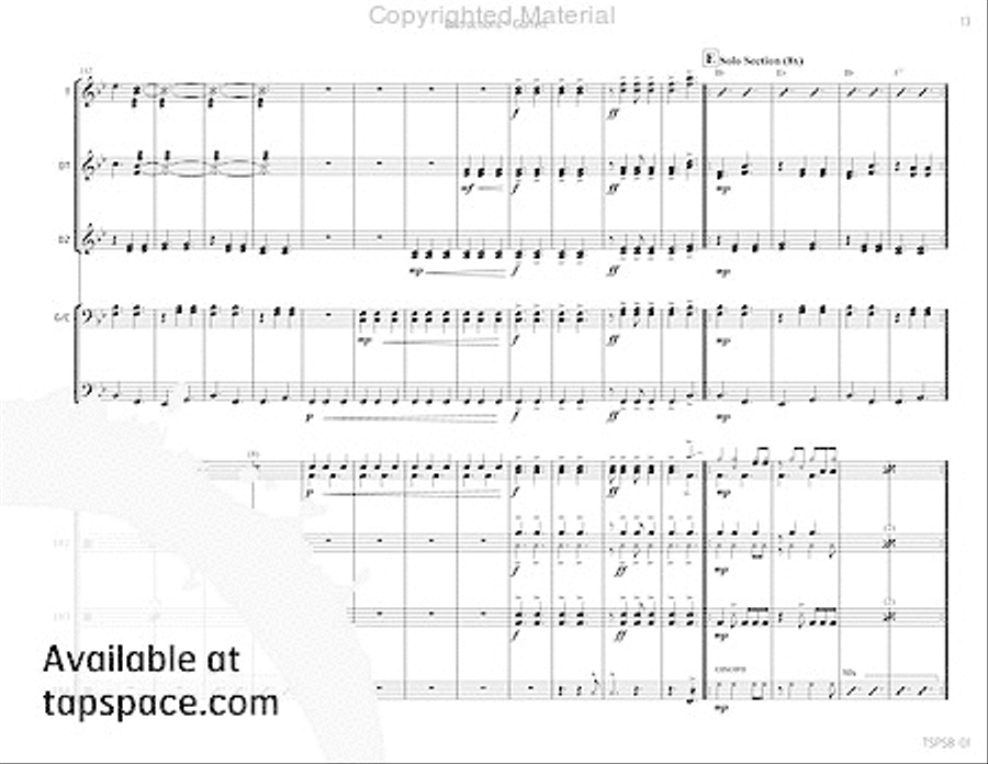 Distractions Steel Drum Band scores gallery preview page 16