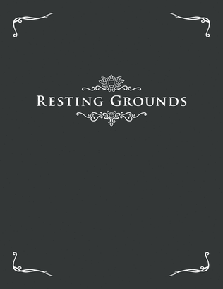 Book cover for Resting Grounds (Hollow Knight Piano Collections)